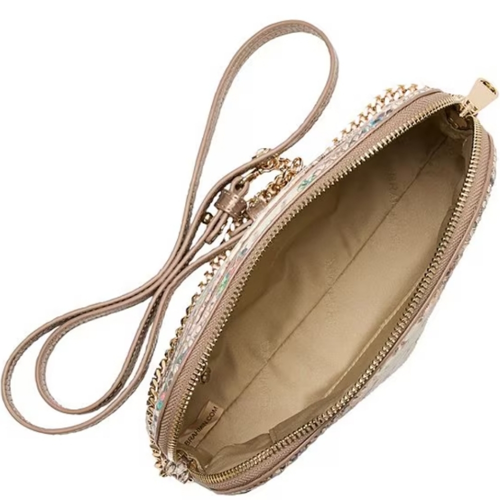 Brahmin Amal Piaffe Snake Print Crossbody - Picture 12 of 16